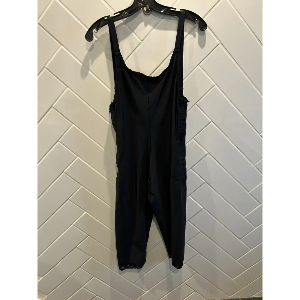 Isavela Compression Surgery Garment Body Suit Thigh Length open crotch 2XL